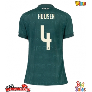 Real Madrid Dean Huijsen #4 Replica Away Stadium Shirt for Women 2026-27 Short Sleeve